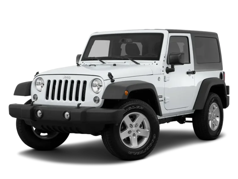 White Jeep Wrangler